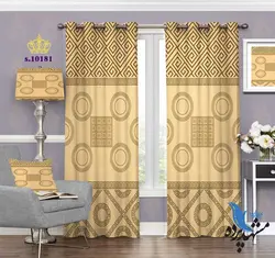 پرده پانچ پذیرایی طرح فانتزی S10181