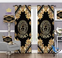 پرده پانچ پذیرایی طرح فانتزی S10485