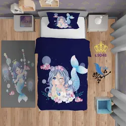 ست روتختی کودکانه طرح پری دریایی S9048