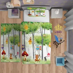 ست روتختی طرح کودکانه S8663