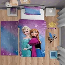 ست روتختی کودکانه طرح انیمیشن دخترانه S10346