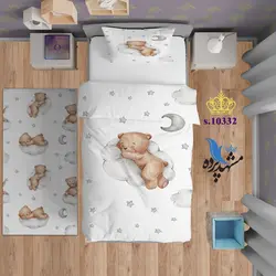 ست روتختی کودکانه طرح خرس S10332