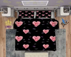 ست روتختی طرح قلب S9852