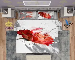 ست روتختی طرح گل رز S10143