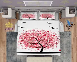 ست روتختی طرح درخت شکوفه S10412