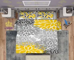 ست روتختی طرح برگ S10329