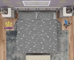 ست روتختی طرح ستاره S10305