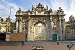 پوستر دیواری طرح ساختمان مجلل کد PT7669