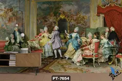 پوستر دیواری نقاشی کلاسیک کد PT7654