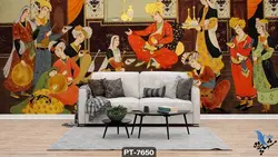 پوستر دیواری نقاشی کلاسیک کد PT7650