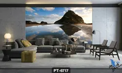 پوستر دیواری طرح ساحل کد PT6717