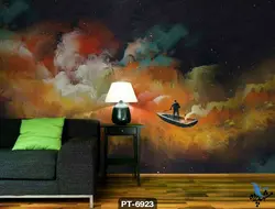 پوستر دیواری نقاشی طرح انتزاعی کد PT6923