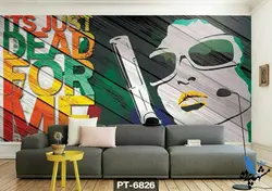 پوستر دیواری فانتزی طرح زن کد PT6826