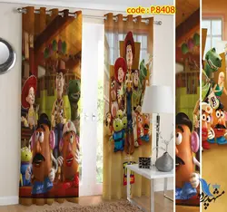 پرده پانچ کودک طرح کارتون داستان اسباب بازی کد p-8408