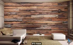 پوستر دیواری طرح چوب کد PT7304