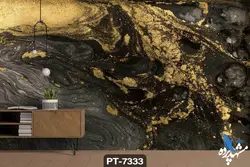 پوستر دیواری طرح پتینه سنگ کد PT7333