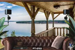 پوستر دیواری طرح دریاچه کد PT6703