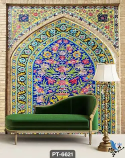 پوستر دیواری طرح کلاسیک کد PT6621