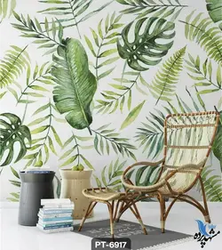 پوستر دیواری نقاشی طرح برگ کد PT6917