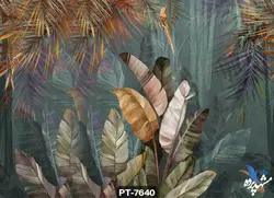پوستر دیواری طرح برگ کد PT7640