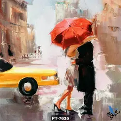 پوستر دیواری نقاشی طرح عاشقانه کد PT7635