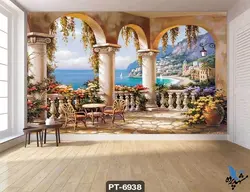 پوستر دیواری نقاشی طرح دریا کد PT6938