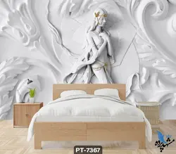 پوستر دیواری طرح مجسمه زن کد PT7367