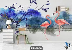 پوستر دیواری نقاشی طرح لک لک کد PT6906