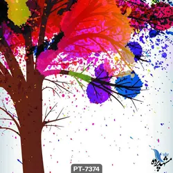 پوستر دیواری فانتزی طرح درخت کد PT7374