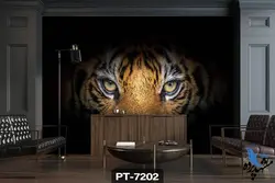 پوستر دیواری طرح ببر کد PT7202