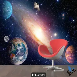 پوستر دیواری طرح فضا کد PT7671