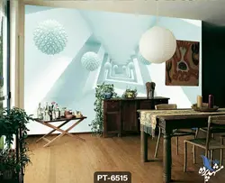 پوستر دیواری سه بعدی کد PT6515