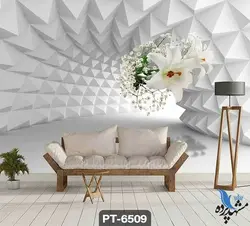پوستر دیواری سه بعدی طرح دالان کد PT6509