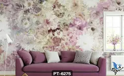 پوستر دیواری طرح گل کد PT6275
