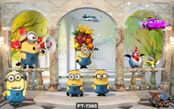 پوستر دیواری کودک طرح مینیون ها کد PT-7385