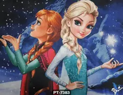 پوستر دیواری کودک طرح کارتن یخ زده کد PT-7383