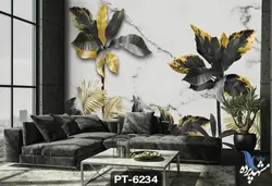 پوستر دیواری طرح گل کد PT6234