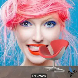 پوستر دیواری طرح چهره زن کد PT-7526