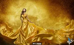 پوستر دیواری طرح چهره زن کد PT7505