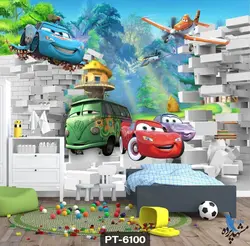 پوستر دیواری کودک طرح ماشین مک کویین کد PT-6100