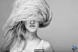 پوستر دیواری طرح چهره زن کد PT-7530