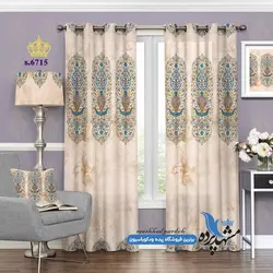 پرده پانچ اسلیمی طرح کاشی کاری اسلامی کد s-6715