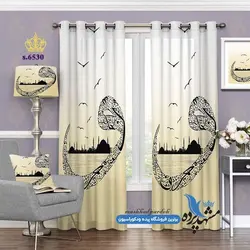 پرده پانچ پذیرایی طرح عبادتگاه کد s-6530