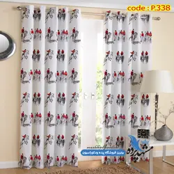 پرده پانچ ورزشی طرح سوار کار کد p-338