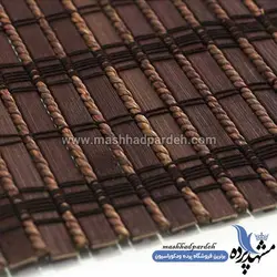 پرده بامبو بوک قرمز کد p702-2