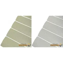 پرده کرکره فلزی 50 میل طرح پتینه (2 رنگ مختلف)