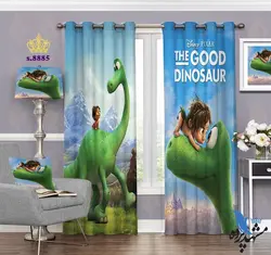 پرده پانچ کودک طرح کارتون دایناسور خوب کد S8885