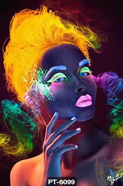 پوستر دیواری طرح فانتزی چهره زن کد PT-6099