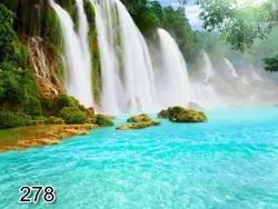 پرده شید رول تصویری طرح طبیعت کد 278