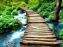 پرده شید رول تصویری طرح طبیعت کد 318